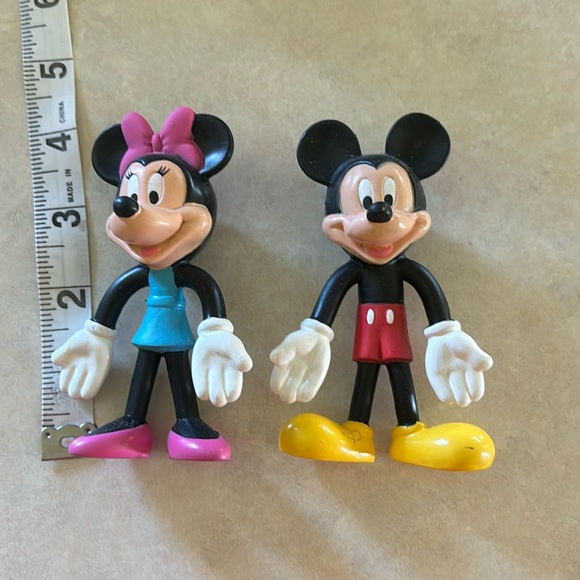 So cute! Original Disney Bendin Friends Mickey and Minnie - Picture 1 of 6